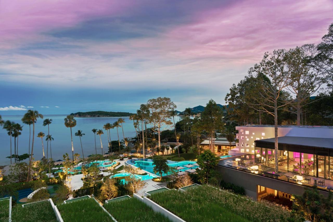 Hotel Hyatt Regency Koh Samui Chaweng  Exterior foto The resort at dusk