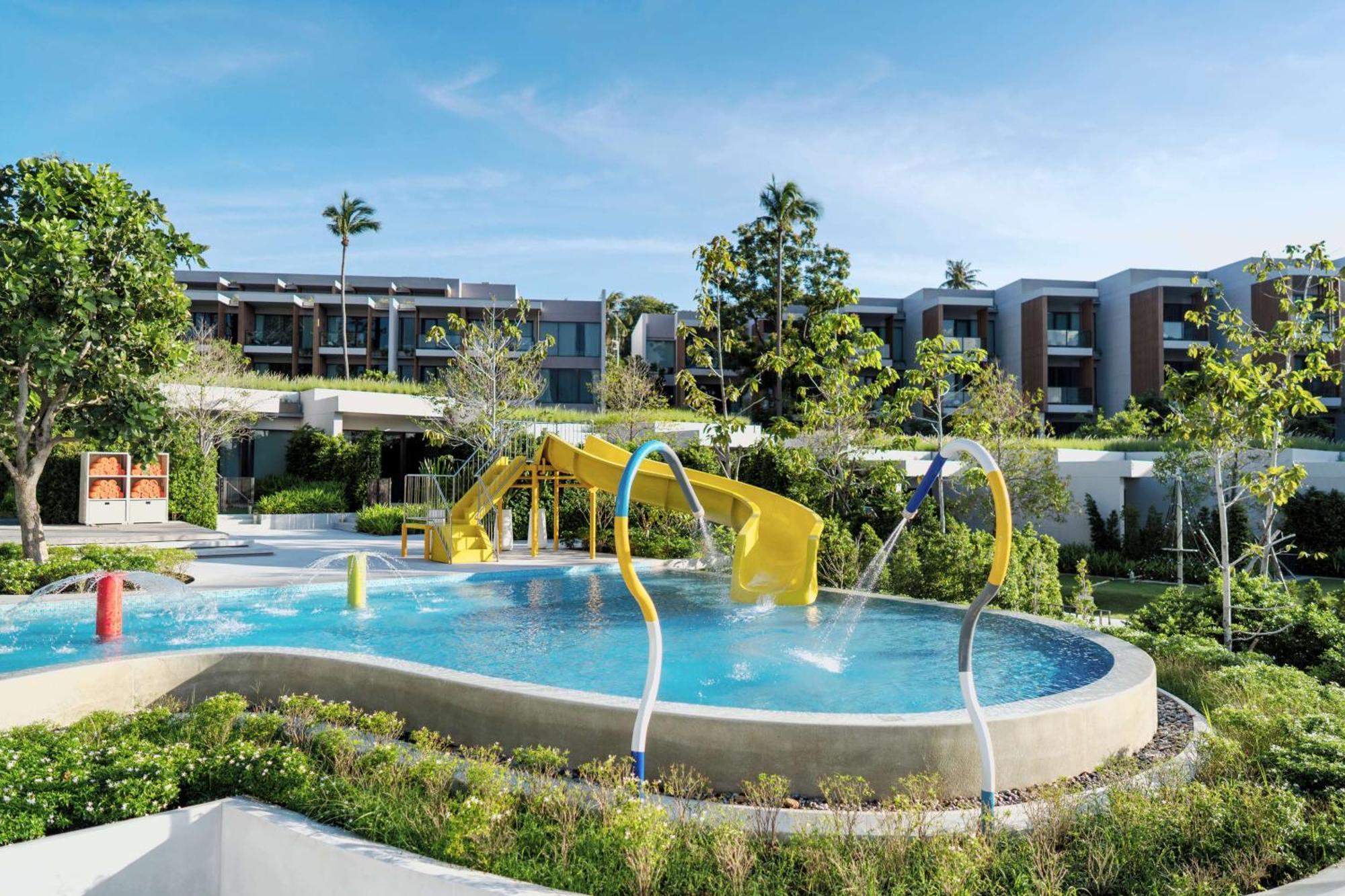 Hotel Hyatt Regency Koh Samui Chaweng  Exterior foto The children's pool at the resort