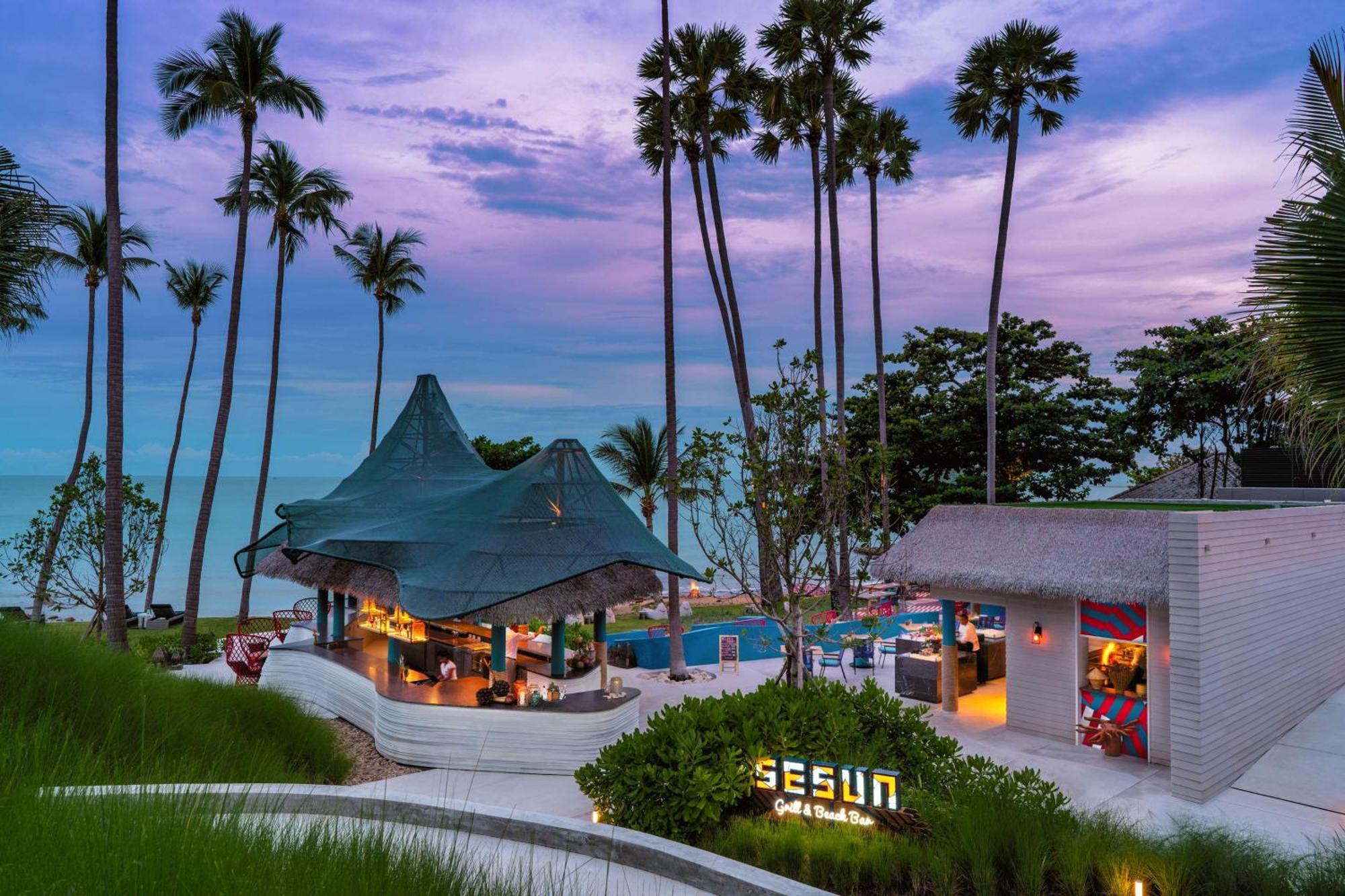 Hotel Hyatt Regency Koh Samui Chaweng  Exterior foto The resort's beach club