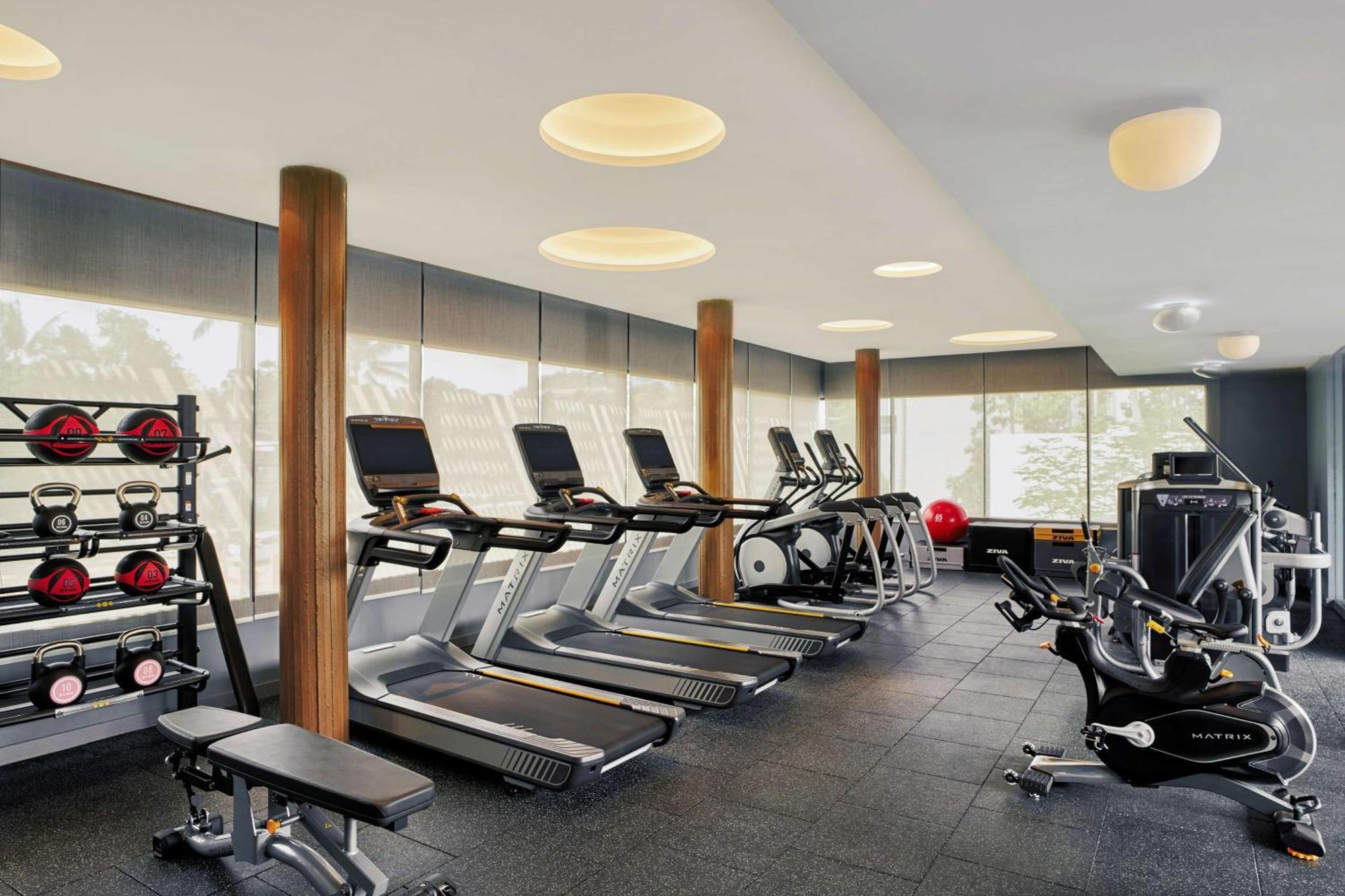 Hotel Hyatt Regency Koh Samui Chaweng  Exterior foto The gym at the hotel