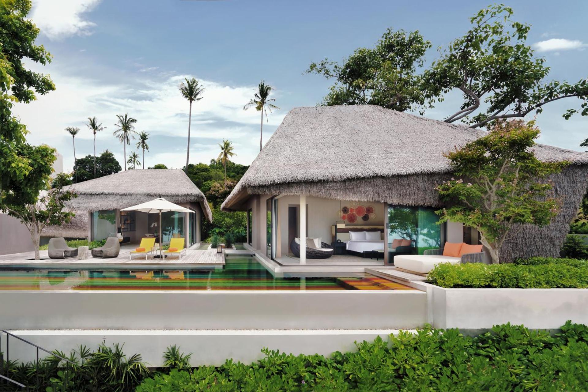Hotel Hyatt Regency Koh Samui Chaweng  Exterior foto The villas at the resort