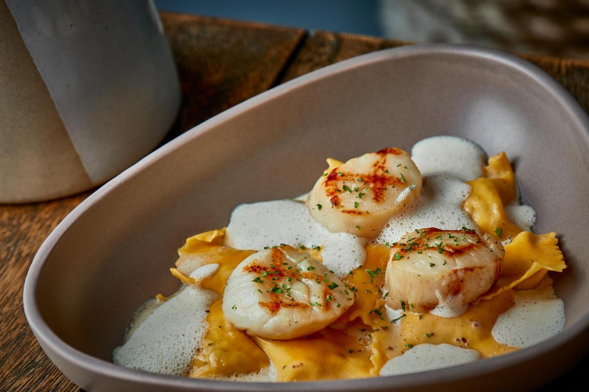 Hotel Hyatt Regency Koh Samui Chaweng  Exterior foto Scallops with a foam of white wine
